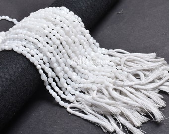 White Opal Smooth tiny Nugget Beads,13" Strand AAA Natural White Gemstone Handmade Tumble