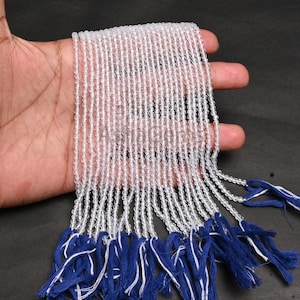 AAA Clear Crystal Quartz Faceted Rondelle Gemstone Loose Beads,3 mm Natural Crystal Micro Machine Cut White Crystal Beads Jewelry Craft SALE