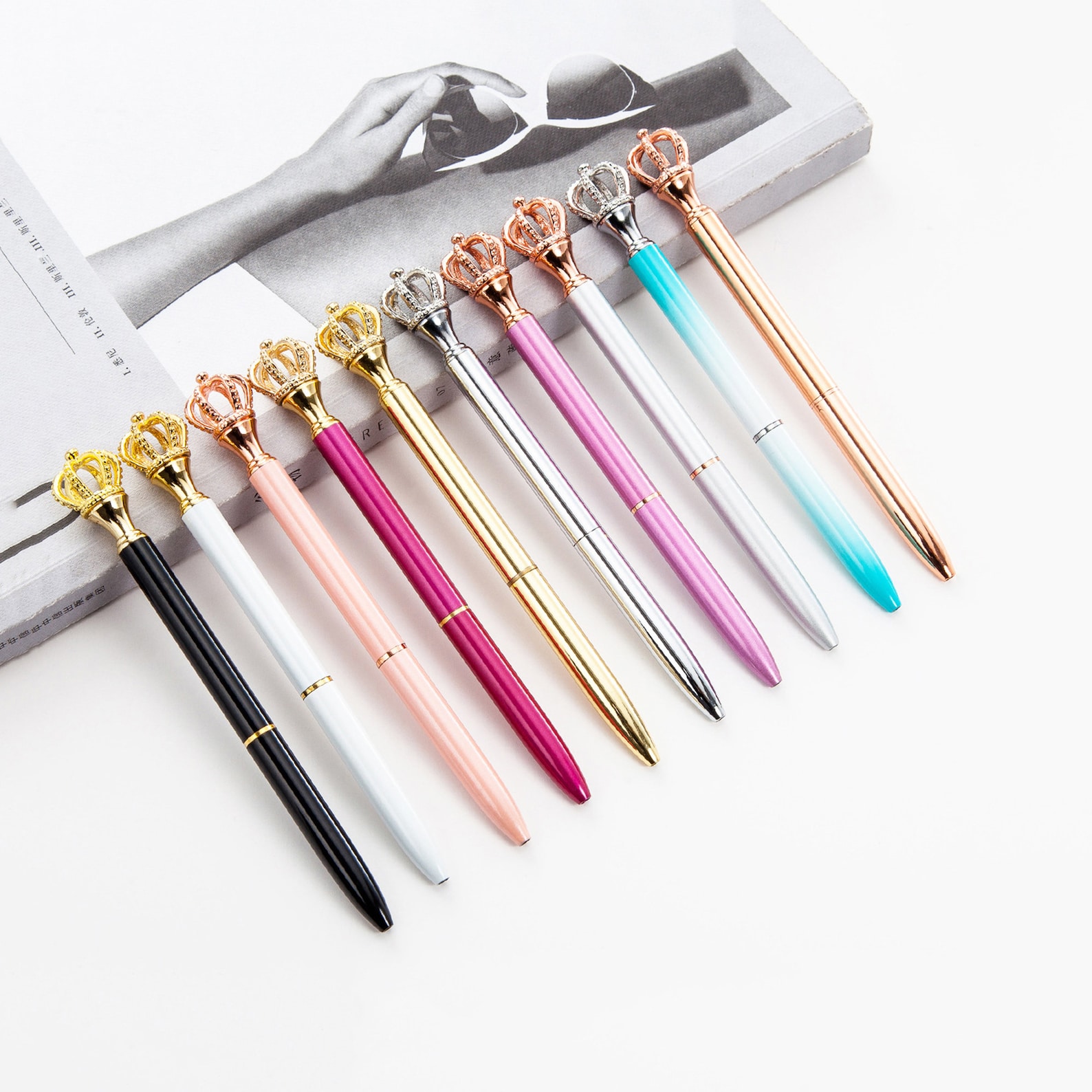 Tuzoo ручка diamond. ручка "миньоны". леди ник. необычные шариковые ручки. Pen party.