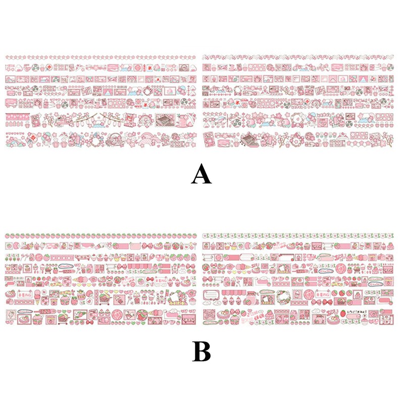 Original Washi Tape Washi Tape Set DIY Diary Decor Stationery Supplies Pink Unicorn Washi Tape Papercraft Making Tape