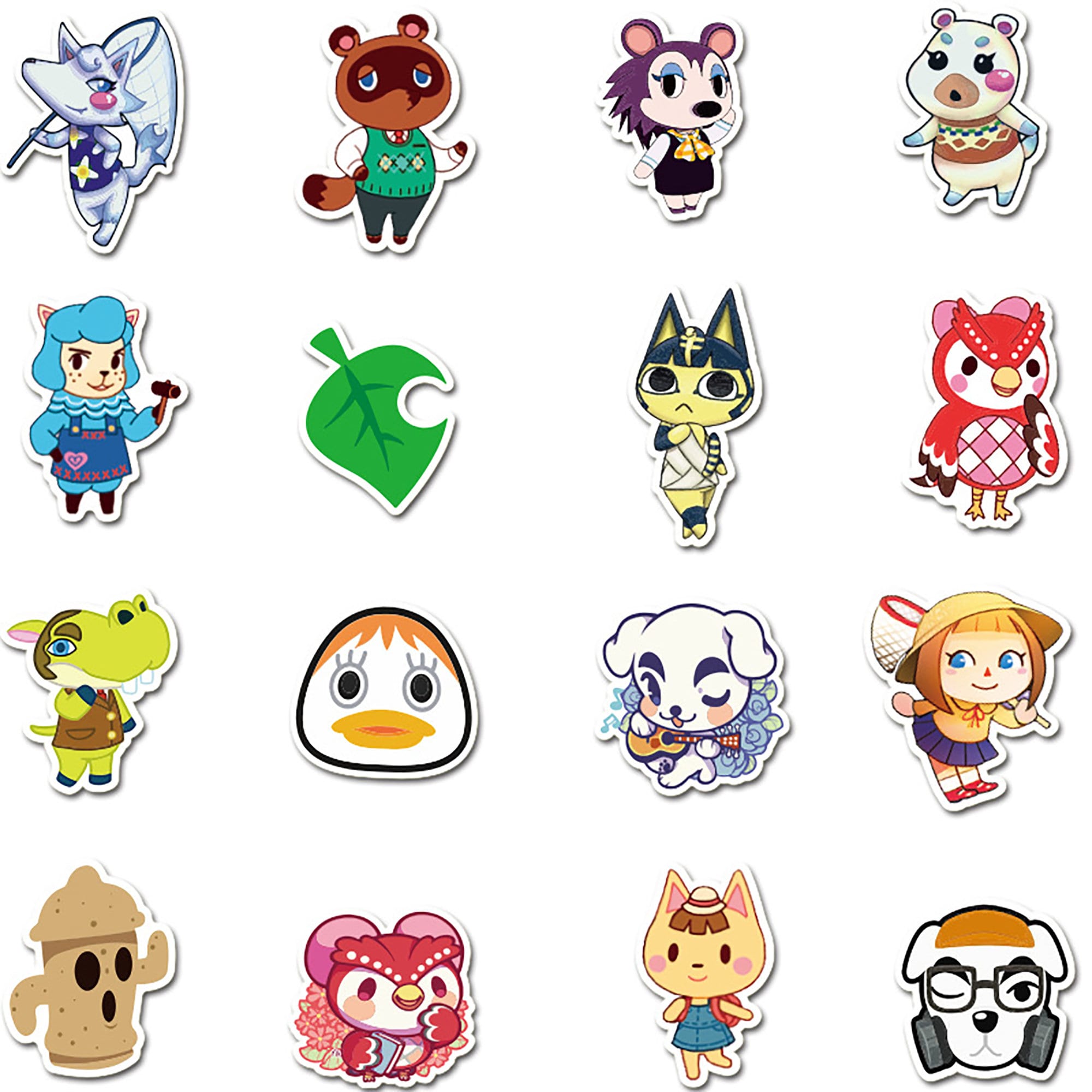 50pcsAnime Stickers Animal Crossing Planner Sticker Etsy