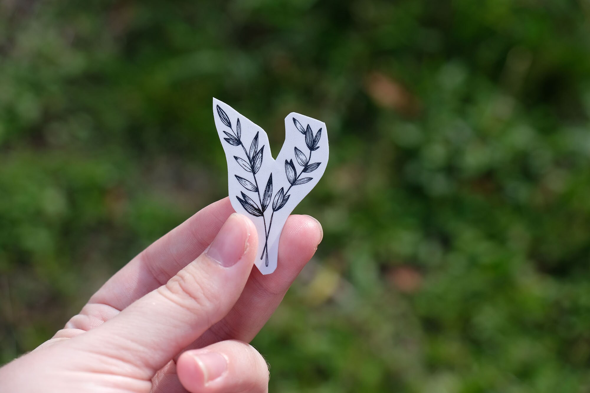 Floral Temporary Tattoos 3 assorted mini nature-inspired | Etsy