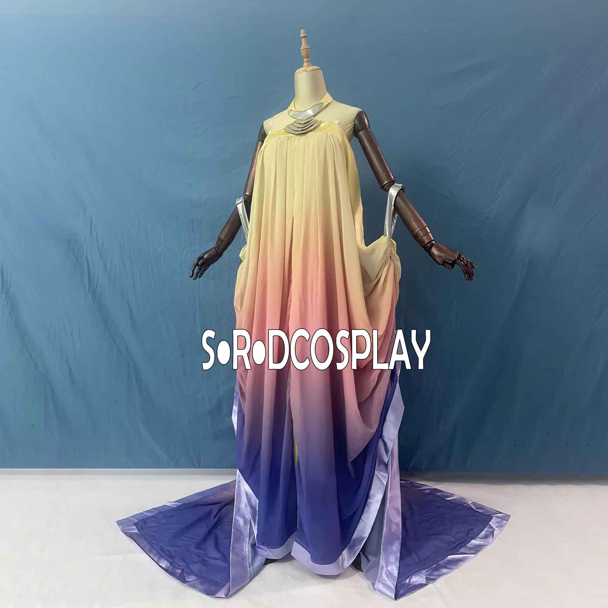 Star Wars Cosplay Costume Star Wars Padme Amidala Pink Yellow Cosplay  Costume Adult Princess Dress Women Girls - Etsy