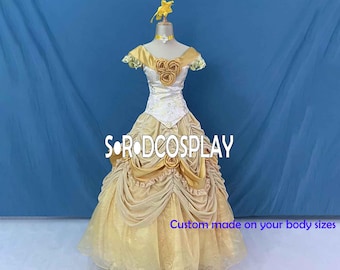 ベルのコスチュームにインスパイアされた、ディズニープリンセス、ベル