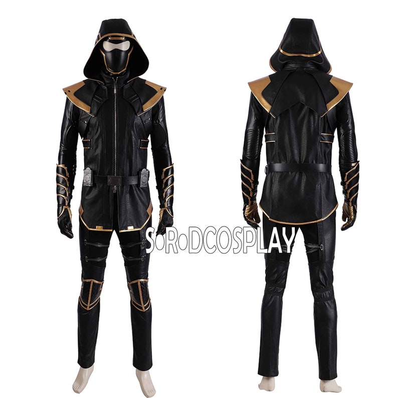 Avengers Infinity War Cosplay Costume Outfit Avengers Hawkeye Clint Barton Cosplay Costume Custom Made Size
