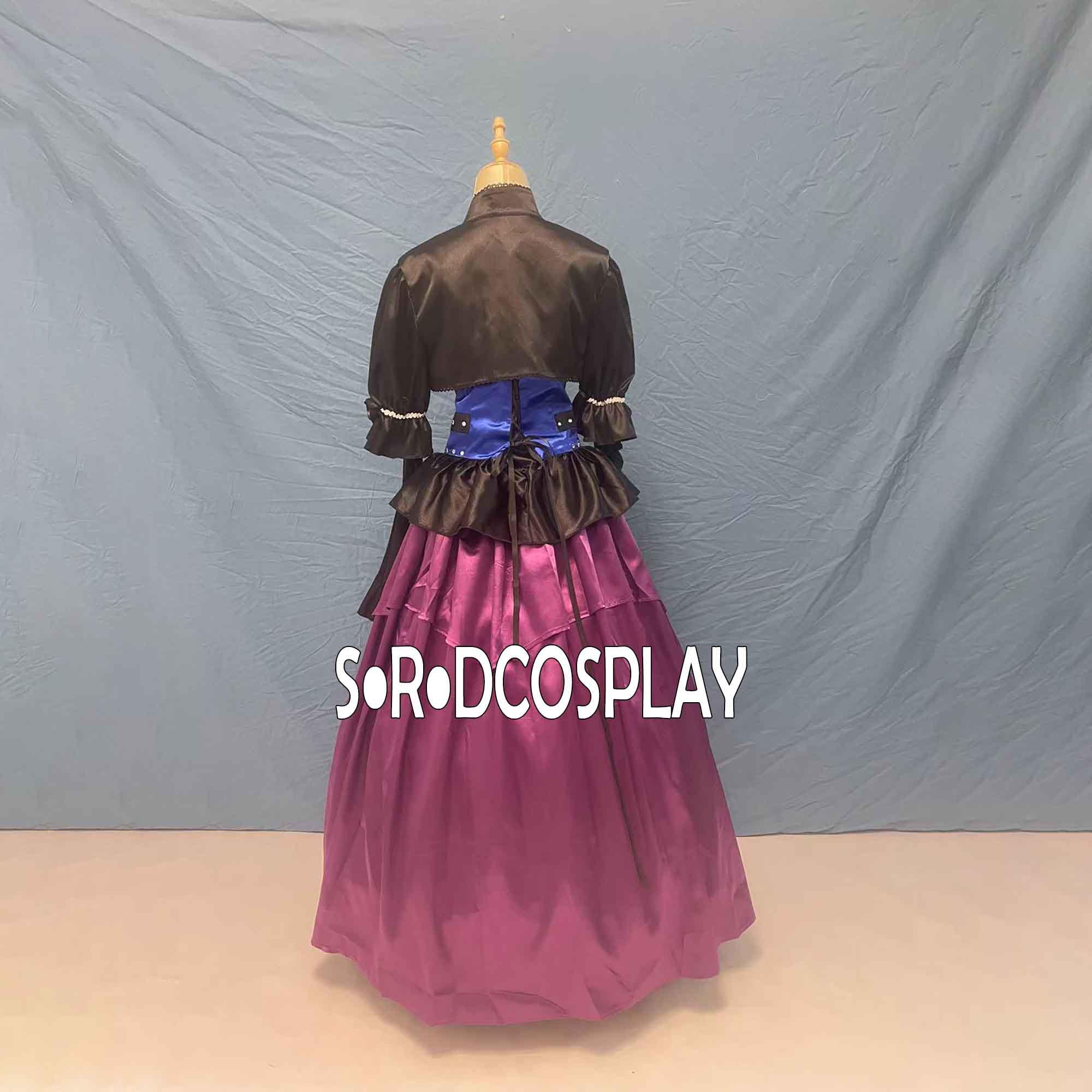 cloud strife purple dress Final Fantasy VII Remake Static Arts