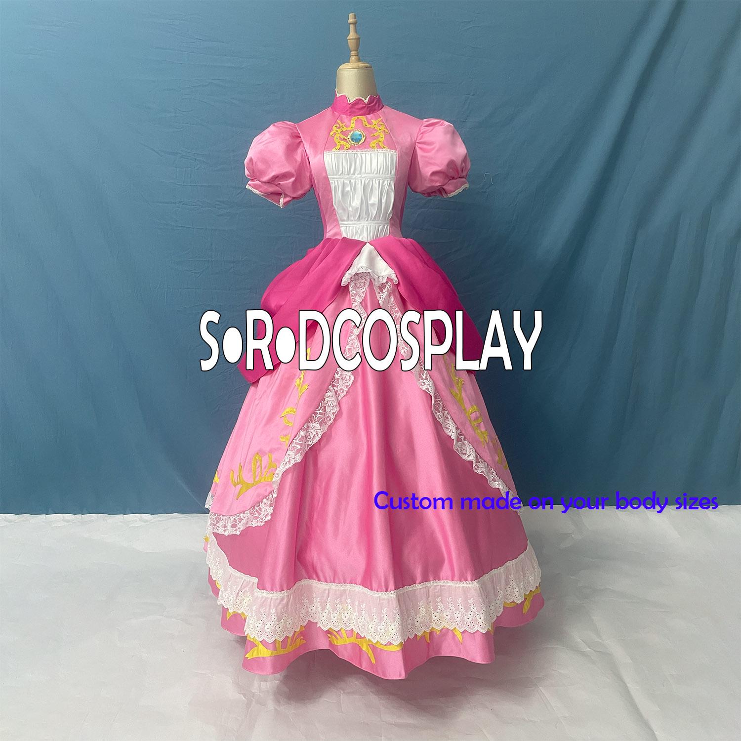 strapless open back dress Dress, Princess Zelda-Hot Pink : XS – A Masquerade Costume main image 1