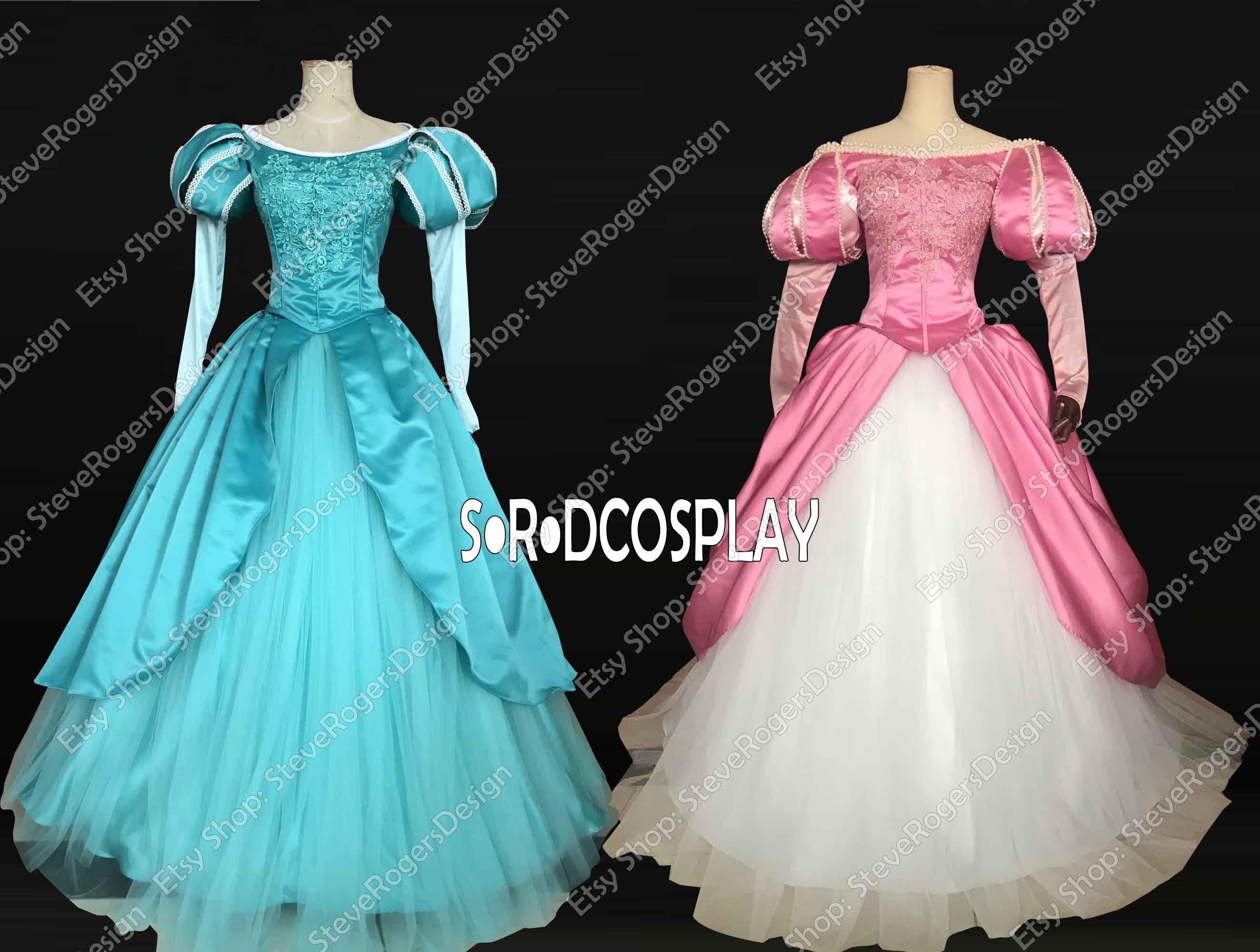 Vestido de la princesa ariel - Etsy España Vestido de la princesa ariel - Etsy España