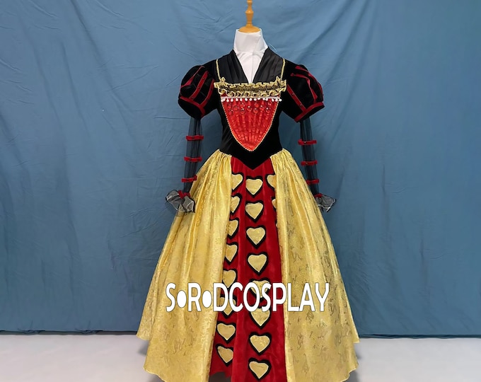 Goddess Gown V2 - Red Hearts