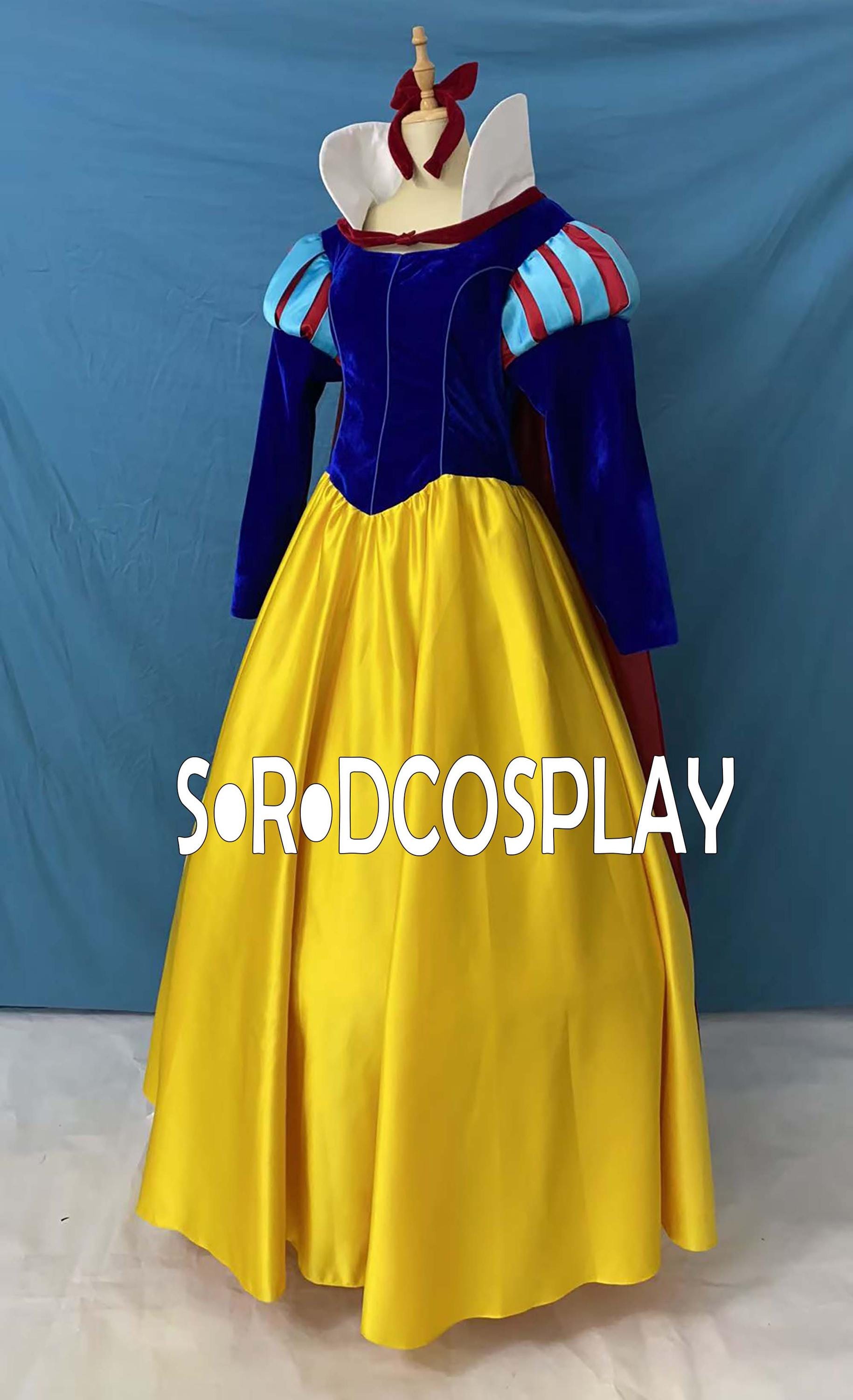 白雪姫ドレス マント 白雪姫 プリンセス コスプレ衣装 女性 女の子