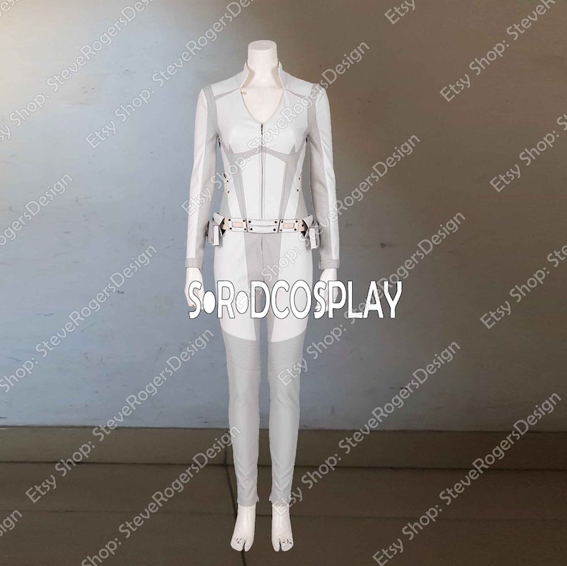 Legends Of Tomorrow White Canary Cosplay Costume Outfit Sara Lance Cosplay Costume Custom Made Size