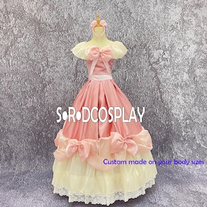 Handgefertigte Prinzessin Aurora Kleid Dornröschen Aurora Outfit Cosplay Kostüm Frau Mädchen Luxus