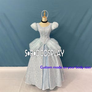Princess Cinderella Dress Woman Cinderella Dress Girls Adult Cosplay Costume Luxury Version Halloween Dress