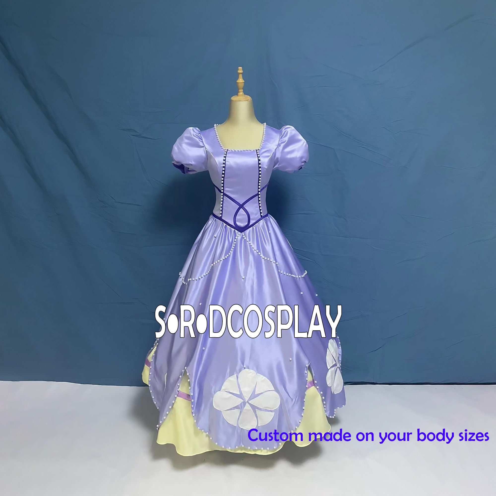 Sofia the First Dress Adult - Etsy