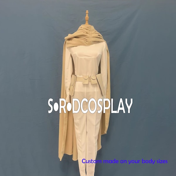 Padme Outfit Empire Strikes Back Padme Amidala Girls Woman Cosplay Costume Custom Made Size