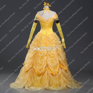 Beauty and the Beast Cosplay Costume Adult Belle Princess - Etsy