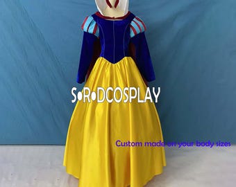プリンセス白雪姫ドレス 白雪姫の豪華なドレス マント 大人女性女の子
