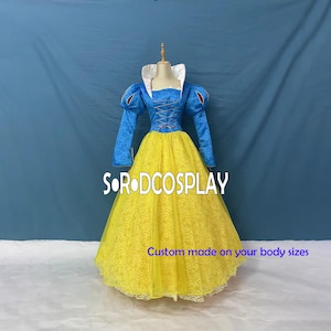 Princess Snow White Dress Snow White Dress Adult Woman Girls