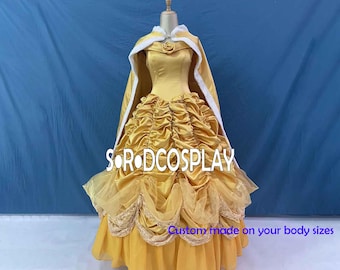 ベルのコスチュームにインスパイアされた、ディズニープリンセス、ベル