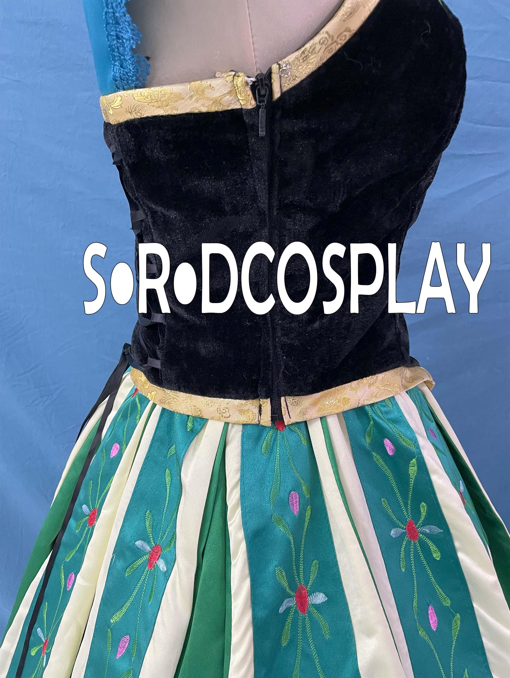 etsy princess anna dress Princess Anna Dress, Frozen Birthday Dress