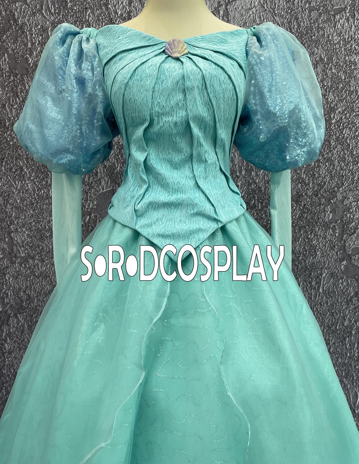 プリンセス アリエル ドレス リトルマーメイド アリエル グリーン