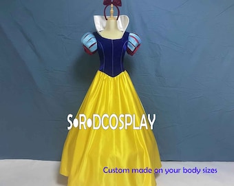 Snow White Dress Woman Princess Snow White Dress Cosplay Costume Girls Adult