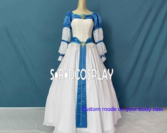 Vestito da cigno da donna, principessa del lago dei cigni, costume da cosplay bianco per ragazze, con lacci sulla schiena per adulti