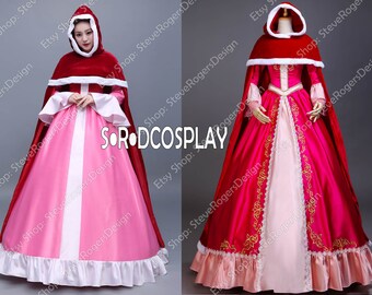 Belle Dress Adult Etsy