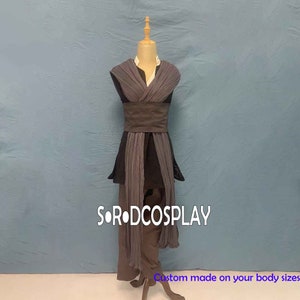 Rise of Skywalker Rey Cosplay Disfraz Rey Traje Adulto
