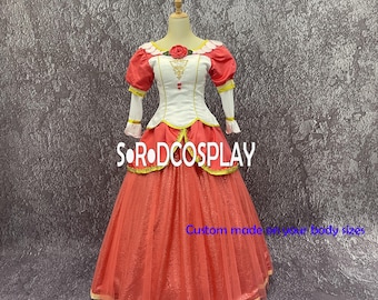 open lace back dress Barbie in The 12 Dancing Princesses Genevieve Princess Dress Costume –  Rainybear
