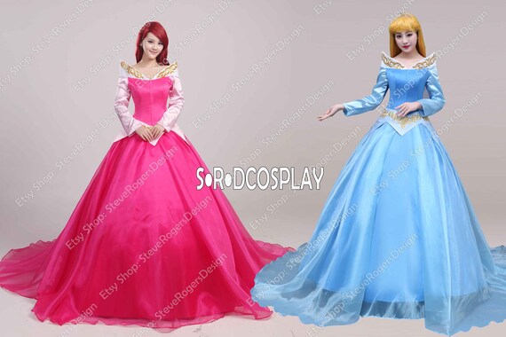 Bella addormentata Aurora Cosplay Costume Adulto Aurora | Etsy Italia