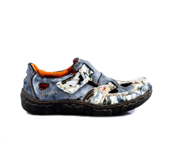 Tma 7008n Comfortable Women S Sandals Half Shoes Leather Etsy