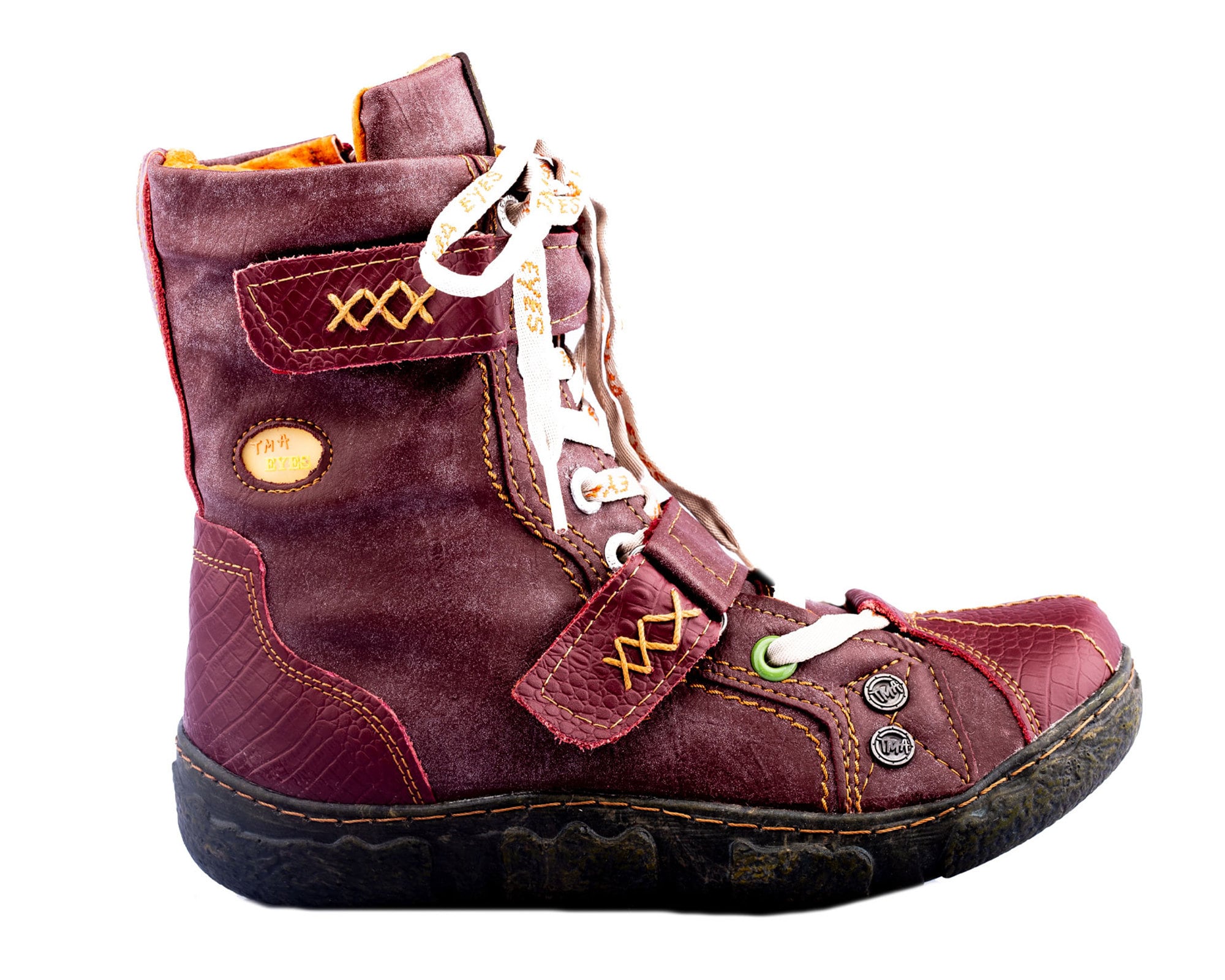 TMA 1384 lined Sizes 36-42 green Winter comfortable boots for women Women/'s boots Genuine leather