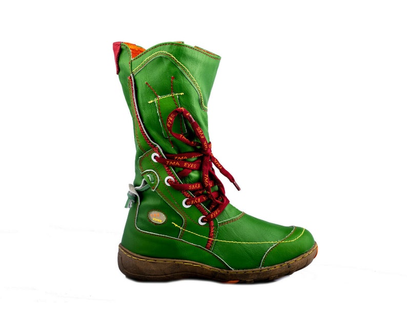 36-42 TMA 5766 Komfortable Damen Winter Stiefel gefüttert weiß alle Gr