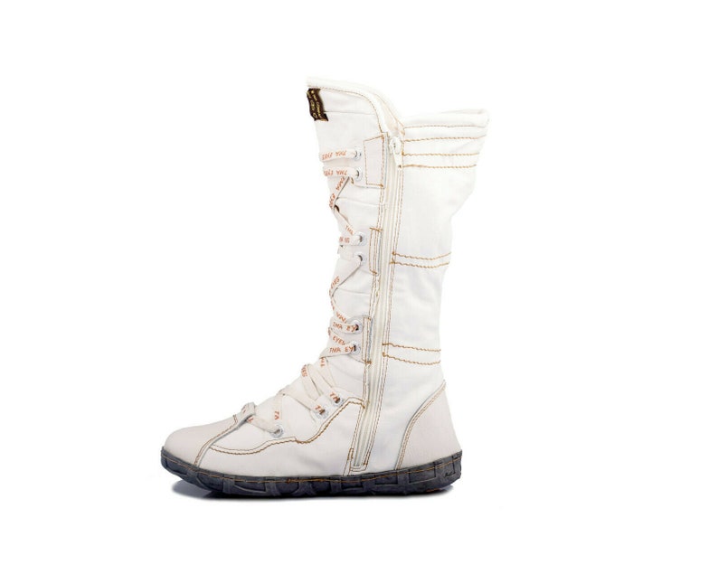 TMA 2018 Fashionable Women/'s Winter Boots lined white leather all sizes 36-42