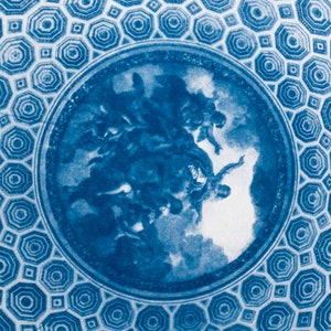 Cyanotype of Notres Dame de l'Assomption, in Paris. image 2