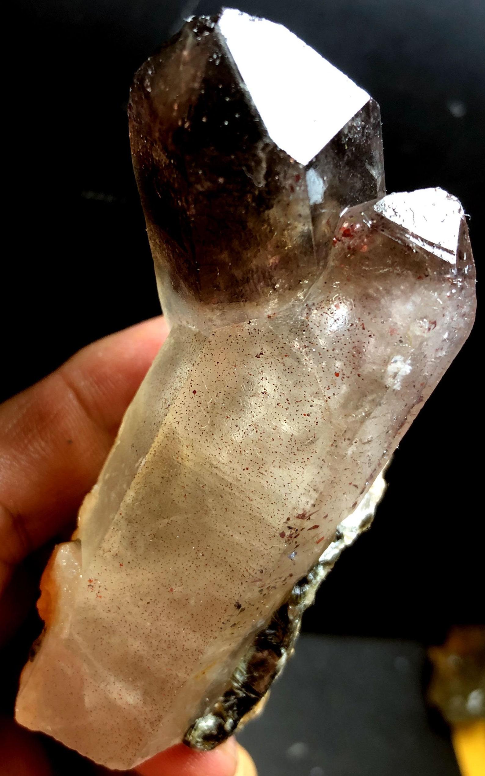 131g 1PC Fire Quartz Lepidocrocite Ignite your Passion Etsy