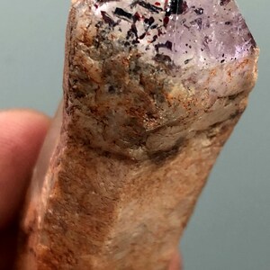 52g 1PC  Fire Quartz Lepidocrocite Ignite your Passion Purpose Play Polished  /Point Healing Crystal Tower U366
