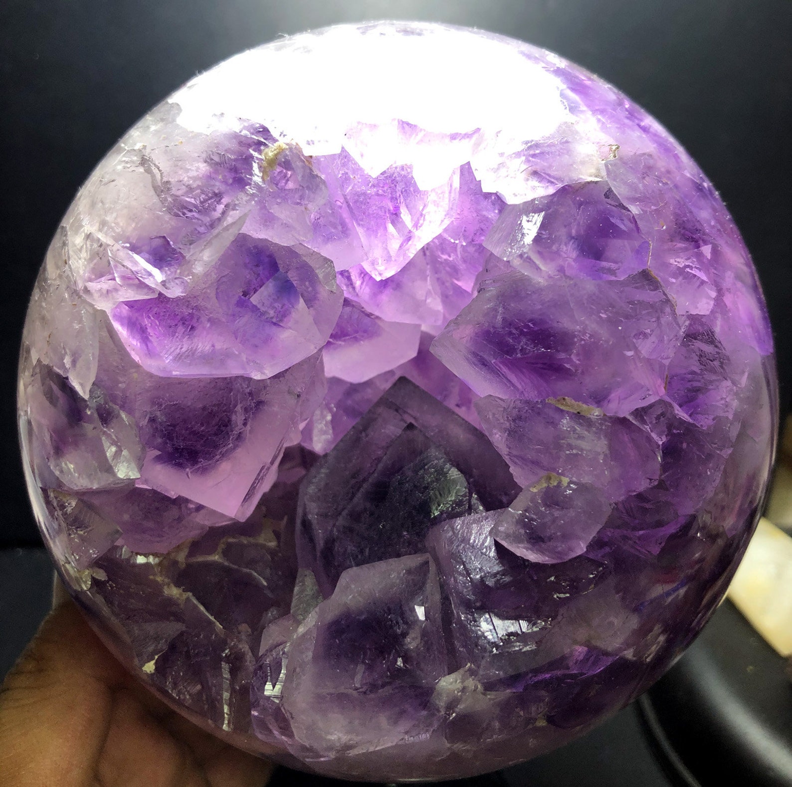 3250g 132mm Amethyst Agate druzy vug Geode Crystal QUARTZ | Etsy