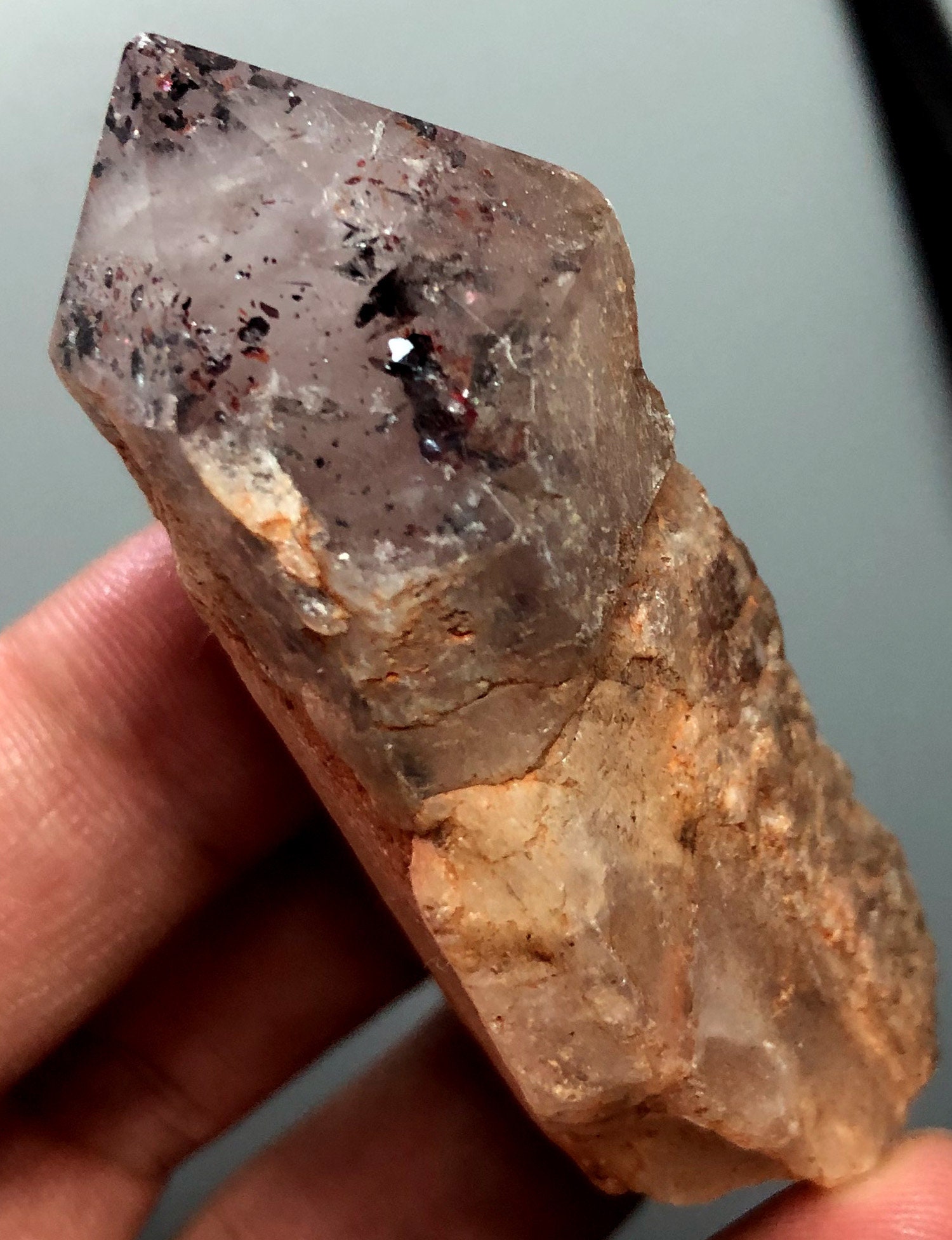 60g 1PC Fire Quartz Lepidocrocite Ignite Your Passion Purpose Etsy