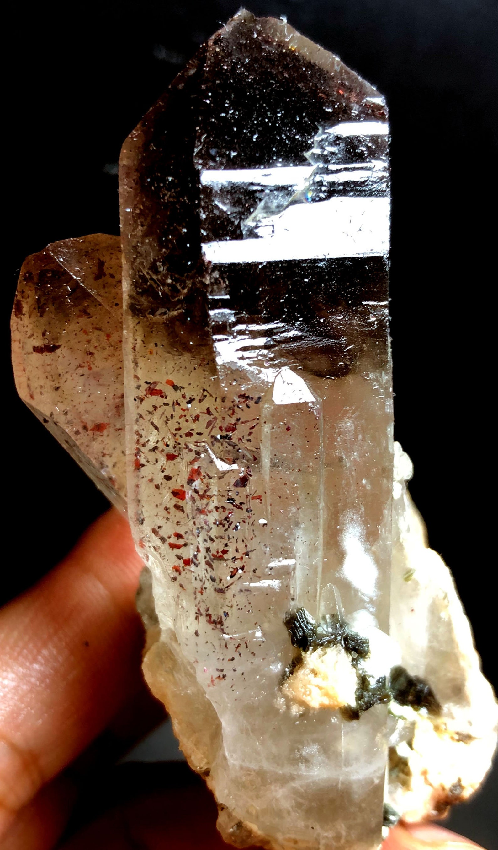 131g 1PC Fire Quartz Lepidocrocite Ignite Your Passion Purpose Etsy