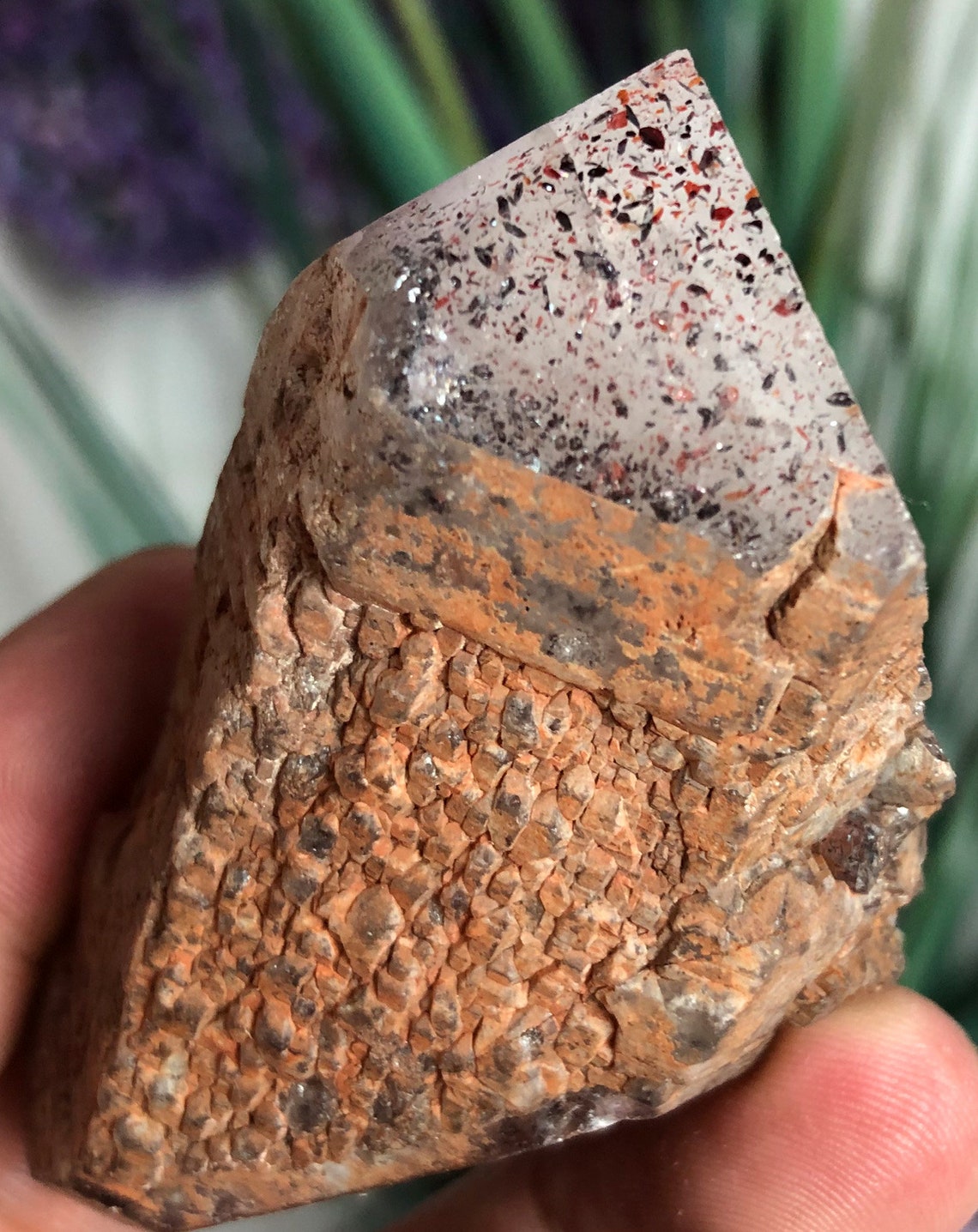 96g 1PC Fire Quartz Lepidocrocite Ignite your Passion Purpose Etsy