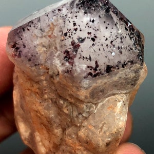 44g 1PC  Fire Quartz Lepidocrocite Ignite your Passion Purpose Play Polished  /Point Healing Crystal Tower U372