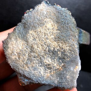 175g Rainbow Titanium Plated Crystal Cluster, Color-changing Crystal ...
