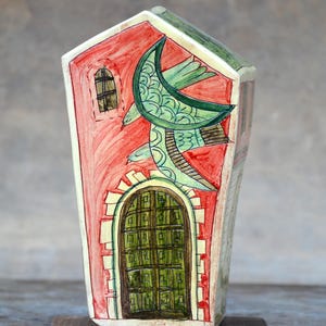 House,Ceramic house,clay art