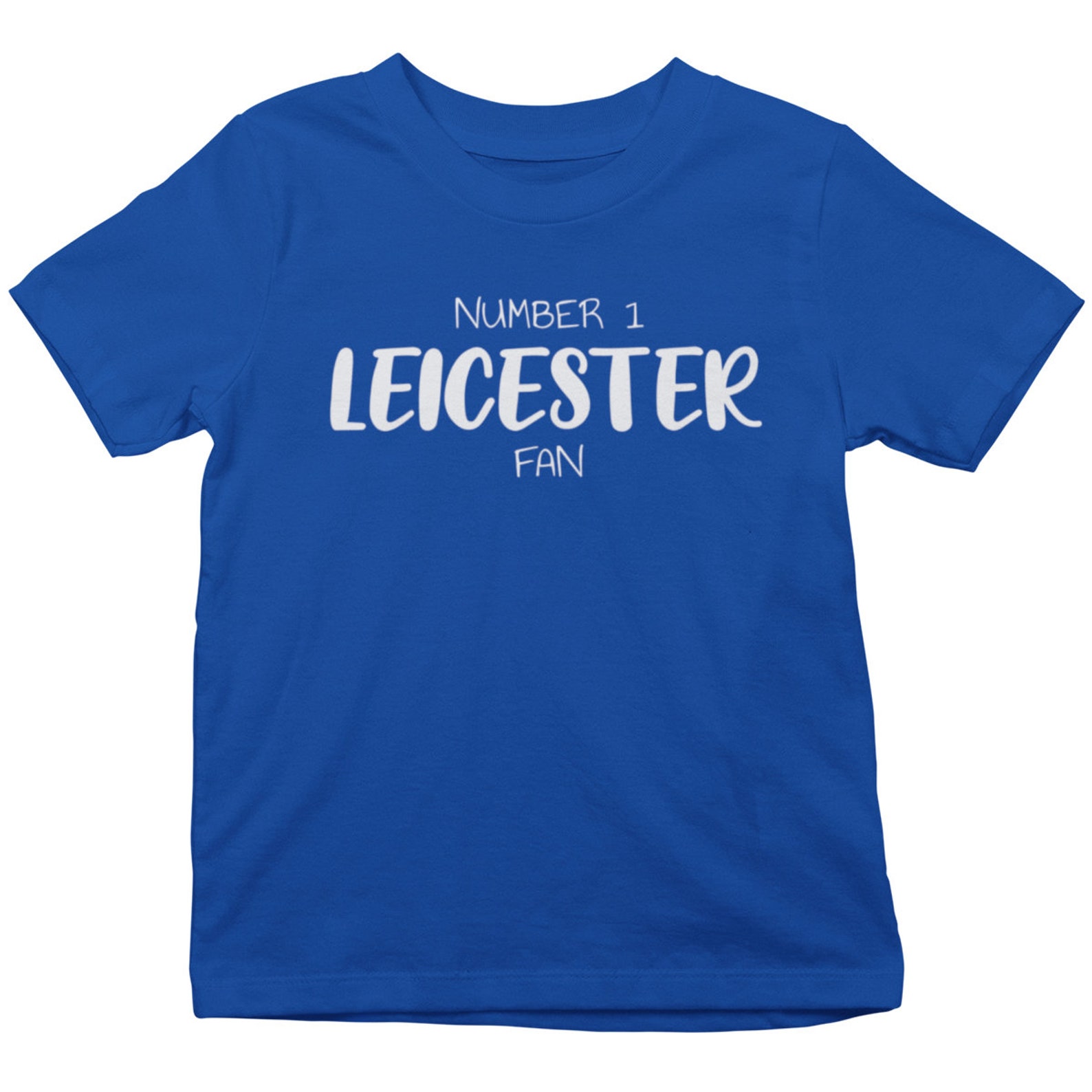 Unofficial Leicester City kids t-shirt Number 1 Football | Etsy