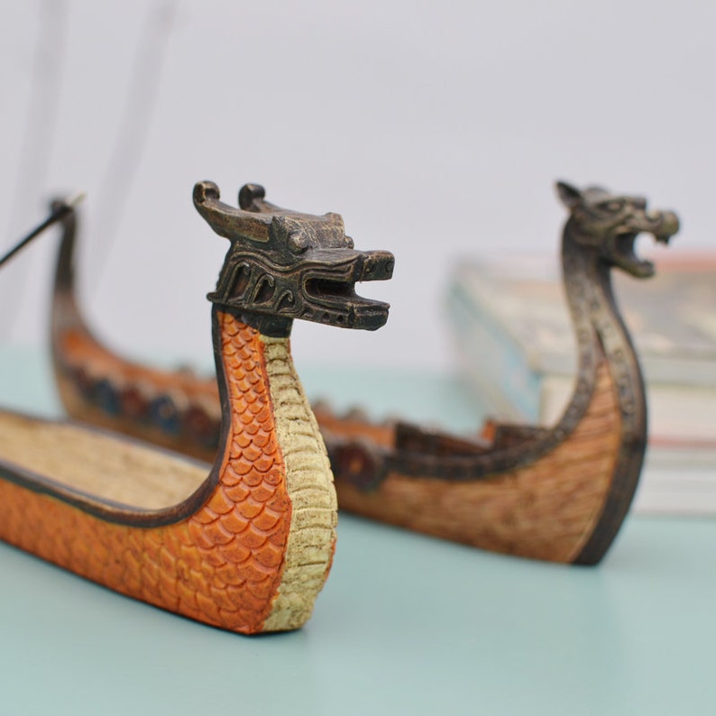 Dragon Boat Incense Holder