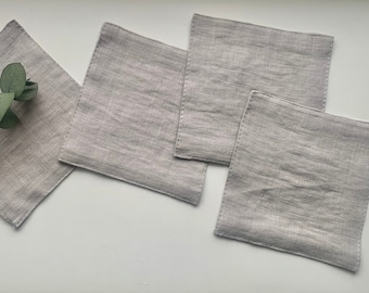 Linen Coaster, Coasters ,Cocktail Coasters, Table Coasters, Wedding Coasters,Handmade gift