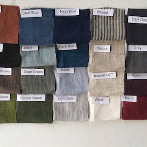 Linen Fabric Samples, Natural Linen Fabric,fabric samples