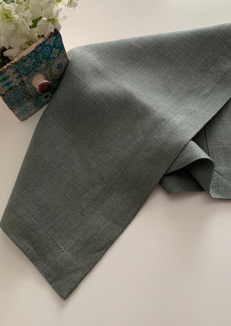Linen Napkins Set, Linen Napkins, Pure Linen Napkin, Washed Linen Table ...